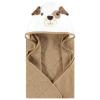 image:imageHudson Baby Unisex Baby Cotton Animal Face Hooded Towel Brown Gingham Puppy One SizeBrown Gingham Puppy