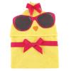 image:imageHudson Baby Unisex Baby Cotton Animal Face Hooded Towel Brown Gingham Puppy One SizeCool Chick
