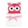 image:imageHudson Baby Unisex Baby Cotton Animal Face Hooded Towel Brown Gingham Puppy One SizeCutesy Owl