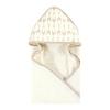 image:imageHudson Baby Unisex Baby Cotton Animal Face Hooded Towel Brown Gingham Puppy One SizeModern Giraffe 2piece