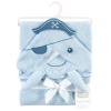 image:imageHudson Baby Unisex Baby Cotton Animal Face Hooded Towel Brown Gingham Puppy One SizeNarwhal