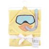 image:imageHudson Baby Unisex Baby Cotton Animal Face Hooded Towel Brown Gingham Puppy One SizeScuba Duck