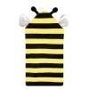 image:imageHudson Baby Unisex Baby Cotton Animal Face Hooded Towel Brown Gingham Puppy One SizeYellow Bee