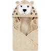 image:imageHudson Baby Unisex Baby Cotton Animal Face Hooded Towel Pretty Elephant 2Piece One SizeRainbow Leopard
