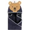 image:imageHudson Baby Unisex Baby Cotton Animal Face Hooded Towel Pretty Elephant 2Piece One SizeSailor Bear Pelican