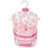image:imageHudson Baby Unisex Baby Cotton Bib and Burp Cloth Set Princess One SizeFlower