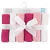 image:imageHudson Baby Unisex Baby Cotton Bundle Washcloths Basic Pink 12Pack 10x10 inchesBasic Pink 12pack