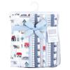image:imageHudson Baby Unisex Baby Cotton Flannel Burp Cloths 12Pack Bundle Dino Friends One SizeCity Life