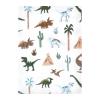 image:imageHudson Baby Unisex Baby Cotton Flannel Burp Cloths 12Pack Bundle Dino Friends One SizeRetro Dinosaur