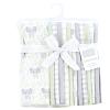image:imageHudson Baby Unisex Baby Cotton Flannel Burp Cloths 12Pack Bundle Multi Color Boy Elephant One SizeLeafy Elephant