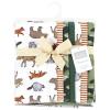 image:imageHudson Baby Unisex Baby Cotton Flannel Burp Cloths Bee One SizeAnimal Adventure 7 Pack