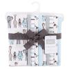 image:imageHudson Baby Unisex Baby Cotton Flannel Burp Cloths Bee One SizeBlue Royal Safari