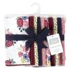 image:imageHudson Baby Unisex Baby Cotton Flannel Burp Cloths Bee One SizeBlush Navy Floral 10pack