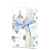 image:imageHudson Baby Unisex Baby Cotton Flannel Burp Cloths Bee One SizeBoy Dino World 4pack