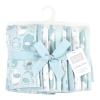 image:imageHudson Baby Unisex Baby Cotton Flannel Burp Cloths Bee One SizeBoy New Elephant 10pack