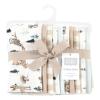 image:imageHudson Baby Unisex Baby Cotton Flannel Burp Cloths Bee One SizeBoy Woodland Pals 10pack