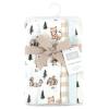 image:imageHudson Baby Unisex Baby Cotton Flannel Burp Cloths Bee One SizeBoy Woodland Pals 4pack