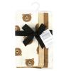 image:imageHudson Baby Unisex Baby Cotton Flannel Burp Cloths Bee One SizeBrown Bear 4 Pack