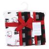 image:imageHudson Baby Unisex Baby Cotton Flannel Burp Cloths Bee One SizeBuffalo Plaid Bear