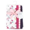 image:imageHudson Baby Unisex Baby Cotton Flannel Burp Cloths Bee One SizeButterfly Floral 4pack