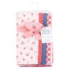 image:imageHudson Baby Unisex Baby Cotton Flannel Burp Cloths Bee One SizeCherry Sweet 4 Pack