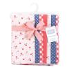 image:imageHudson Baby Unisex Baby Cotton Flannel Burp Cloths Bee One SizeCherry Sweet 7 Pack