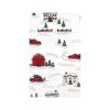 image:imageHudson Baby Unisex Baby Cotton Flannel Burp Cloths Bee One SizeChristmas Scene