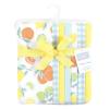 image:imageHudson Baby Unisex Baby Cotton Flannel Burp Cloths Bee One SizeCitrus Mint 7 Pack