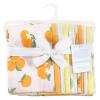 image:imageHudson Baby Unisex Baby Cotton Flannel Burp Cloths Bee One SizeCitrus Orange