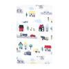 image:imageHudson Baby Unisex Baby Cotton Flannel Burp Cloths Bee One SizeCity Life 10 Pack