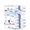 image:imageHudson Baby Unisex Baby Cotton Flannel Burp Cloths Bee One SizeCity Life 7 Pack