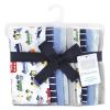 image:imageHudson Baby Unisex Baby Cotton Flannel Burp Cloths Bee One SizeColorful Transportation