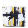 image:imageHudson Baby Unisex Baby Cotton Flannel Burp Cloths Bee One SizeConstruction