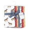 image:imageHudson Baby Unisex Baby Cotton Flannel Burp Cloths Bee One SizeCowboy 7pack