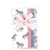 image:imageHudson Baby Unisex Baby Cotton Flannel Burp Cloths Bee One SizeCowgirl 4 Pack