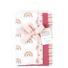 image:imageHudson Baby Unisex Baby Cotton Flannel Burp Cloths Bee One SizeCreative Rainbow 4pack
