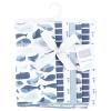 image:imageHudson Baby Unisex Baby Cotton Flannel Burp Cloths Bee One SizeCute Whales 7pack