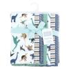 image:imageHudson Baby Unisex Baby Cotton Flannel Burp Cloths Bee One SizeDino Friends 7 Pack