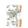 image:imageHudson Baby Unisex Baby Cotton Flannel Burp Cloths Bee One SizeDinosaur Adventures 4pack