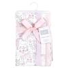 image:imageHudson Baby Unisex Baby Cotton Flannel Burp Cloths Bee One SizeDreamy Unicorn 4 Pack