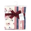 image:imageHudson Baby Unisex Baby Cotton Flannel Burp Cloths Bee One SizeDusty Rose Floral 7pack