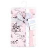 image:imageHudson Baby Unisex Baby Cotton Flannel Burp Cloths Bee One SizeFairytale Princess 4 Pack