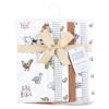 image:imageHudson Baby Unisex Baby Cotton Flannel Burp Cloths Bee One SizeFarm World 7 Pack