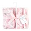 image:imageHudson Baby Unisex Baby Cotton Flannel Burp Cloths Bee One SizeGirl New Elephant 10pack