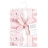 image:imageHudson Baby Unisex Baby Cotton Flannel Burp Cloths Bee One SizeGirl New Elephant 4pack