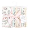 image:imageHudson Baby Unisex Baby Cotton Flannel Burp Cloths Bee One SizeGirl Woodland Pals 10pack