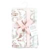 image:imageHudson Baby Unisex Baby Cotton Flannel Burp Cloths Bee One SizeGirl Woodland Pals 4pack
