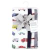 image:imageHudson Baby Unisex Baby Cotton Flannel Burp Cloths Bee One SizeGoing Places 4 Pack