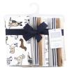 image:imageHudson Baby Unisex Baby Cotton Flannel Burp Cloths Bee One SizeHandsome Dogs 10 Pack