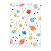 image:imageHudson Baby Unisex Baby Cotton Flannel Burp Cloths Bee One SizeHappy Planets 4 Pack